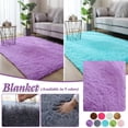 thumbnail image 3 of Meitianfacai Super Soft Solid Color Area Rugs for Living Room Anti-Slip Washable Shaggy Area Rug, Square Carpet for Living Room Dining Room Home Bedroom Carpet Floor Decor Mat,31.5x78.7inch, 3 of 3