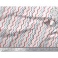 thumbnail image 2 of Soimoi Rayon Fabric Waves Artistic Decor Fabric Printed Yard 56 Inch Wide, 2 of 3