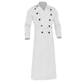 thumbnail image 4 of Qertyioot Hauts pour Hommes Mode Veste Décontractée Extérieur Manches Longues Manteau Chaud, 4 of 5