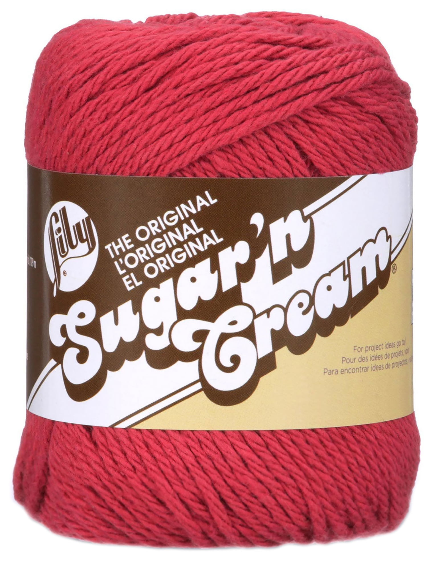 Lily Sugar'n Cream® le Fil Original, Coton #4 Moyen, 2,5oz/71g