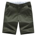 thumbnail image 1 of Diufon Men's Athletic Shorts Cotton Linen Drawstring Waisted Outdoor Sport Shorts Spring Summer Shorts with Pockets, 1 of 2