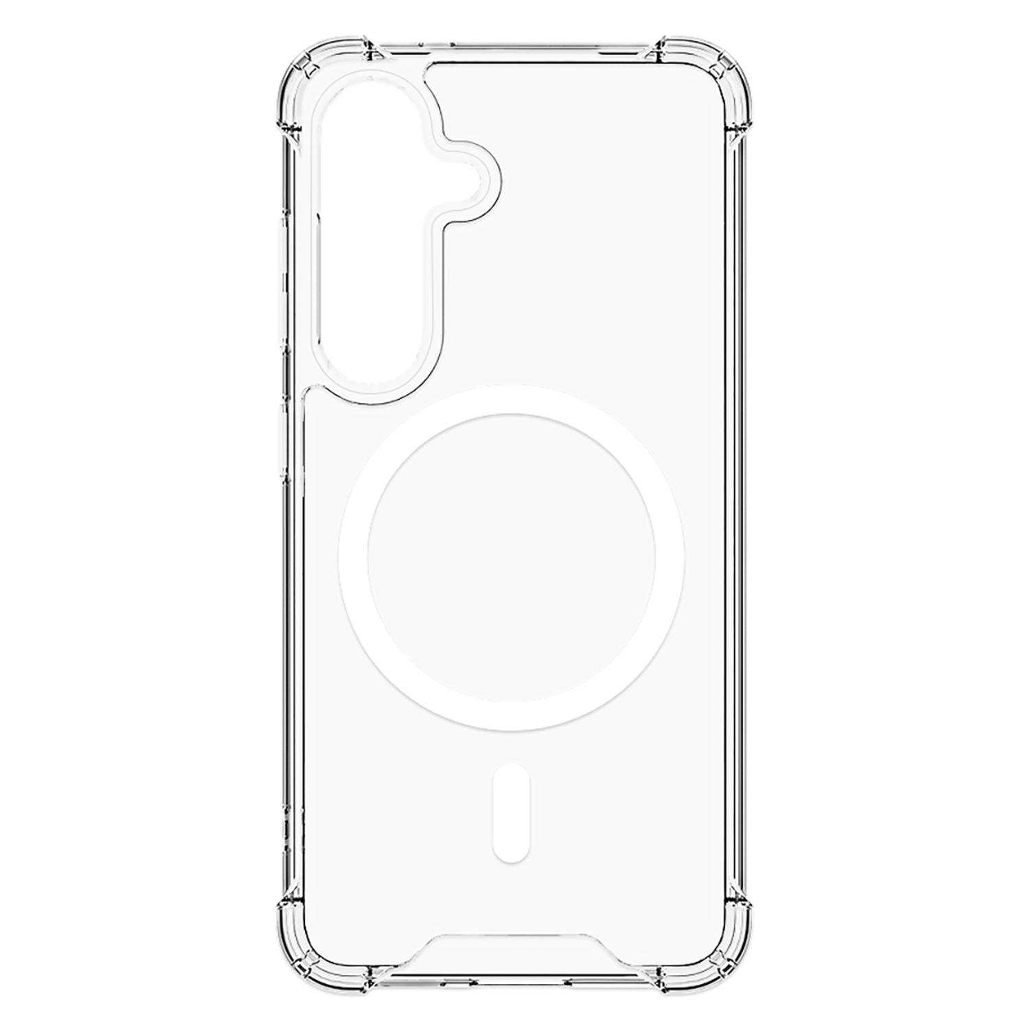Blu Element DropZone Rugged Compatible w/Magnets Case Clear for Samsung Galaxy S25/Galaxy S24