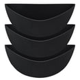 thumbnail image 2 of Flower Pots Outdoor Half Round Basket Liner, 3PCS Reusable Fabric Plant Pot Padding for Window Box Vegetable Planter, Garden Pots and Planters, 2 of 2