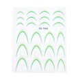 thumbnail image 2 of HOARBOEG Nail Gradient French Sticker Crescent Smile Sticker-thin French Lines Arcs-assisted Nail Decal Ornaments Clearance Sale, 2 of 7