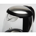 thumbnail image 2 of Bouilloire compacte en verre 1,2 litres Hamilton Beach 40931C, 2 of 4