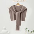 thumbnail image 1 of Women's Shawl Wrap Poncho Cape Open Front Cardigan Scarf Pashmina Shawls For Fall Winter, 1 of 6
