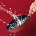 thumbnail image 4 of 26cm Omelette Steak Pan Home Steak Frying Pan Aluminium Deep Fryer Kitchen Cookware Pan, 4 of 6