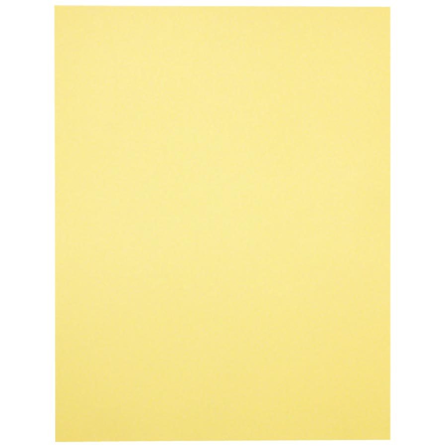 Domtar 81067 Lettermark Multipurpose Coloured Paper 8-1/2 x 11 canary (Pack of 500)