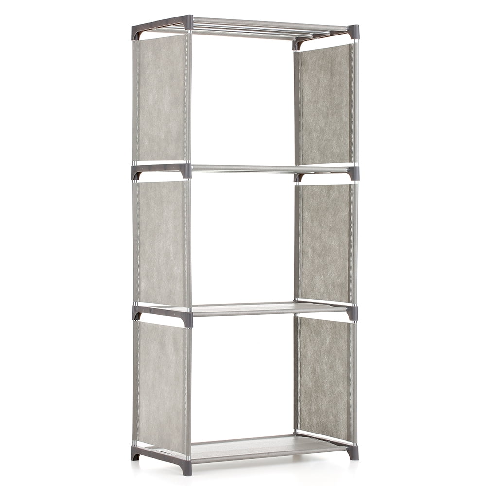 Yeacher 4-Shelf Bookcase Book Shelves Bookshelf Storage Bin Books Display Shelving Unit Organizer