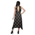 thumbnail image 2 of Moomaya Robe Style Asymétrique pour Femmes Grande Taille Sans Manches Vêtements Décontractés, 2 of 5