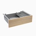 thumbnail image 1 of Desky Minimal Under Desk Drawer - Classic Oak Laminate / Grey, 1 of 10