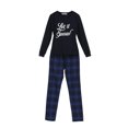 thumbnail image 2 of xiaxaixu Xmas Family 2PCS Matching Pajama Holiday Long Sleeve Top Long Pants Set, 2 of 9