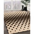 thumbnail image 3 of Ahgly Company Tapis d'Intérieur Rectangulaire Transitionnel Lavable à la Machine, Pêche Profond Orange, 8 Pieds x 10 Pieds, 3 of 7