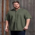 thumbnail image 2 of Chemise Flex Confort à Manches Courtes pour Homme à Coupe Classique et Grande Taille, 2 of 6