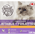 thumbnail image 2 of Special Kitty Litière pour Chats Agglomérante Parfumée Jetable dans les Toilettes 3.86kg, 2 of 4