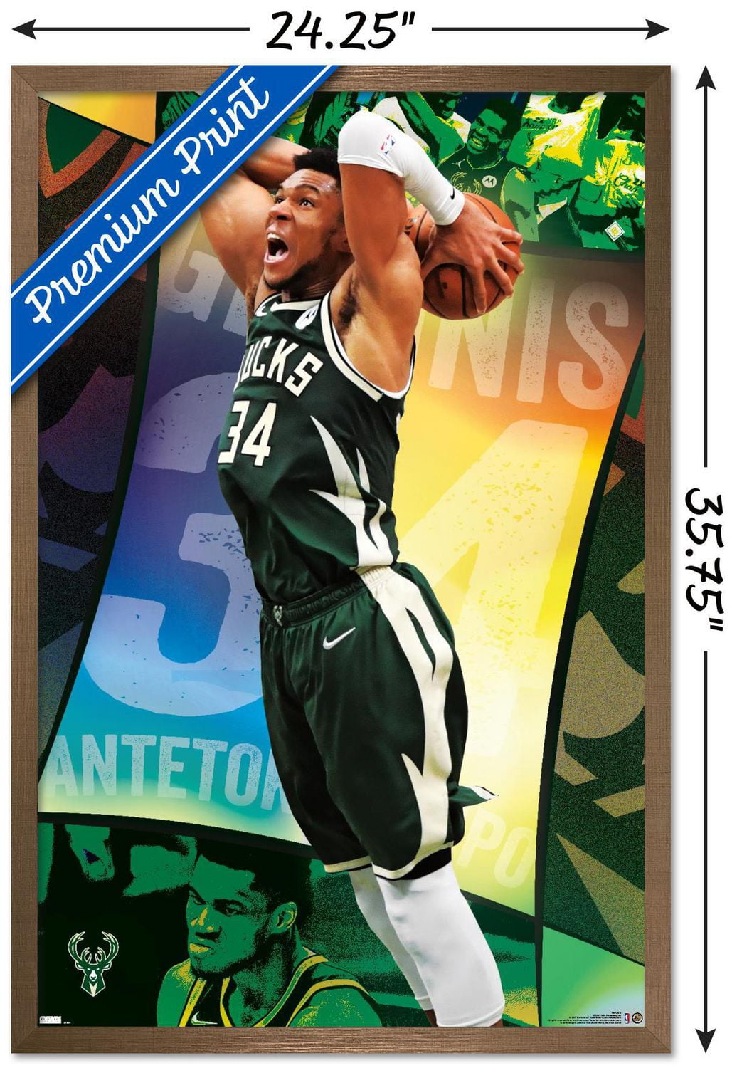 NBA Milwaukee Bucks - Giannis Antetokounmpo 21