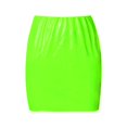 thumbnail image 1 of Mini Jupe en Cuir PU Taille Haute Robe Courte Moulante pour Femmes, 1 of 5