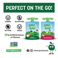 thumbnail image 2 of GoGo squeeZ Fruit Sauce Variety Pack, Apple Apple (8), Apple Raspberry Lemon Twist (8), No Sugar Added. 90g per pouch, 16 Pouches, 2 of 6
