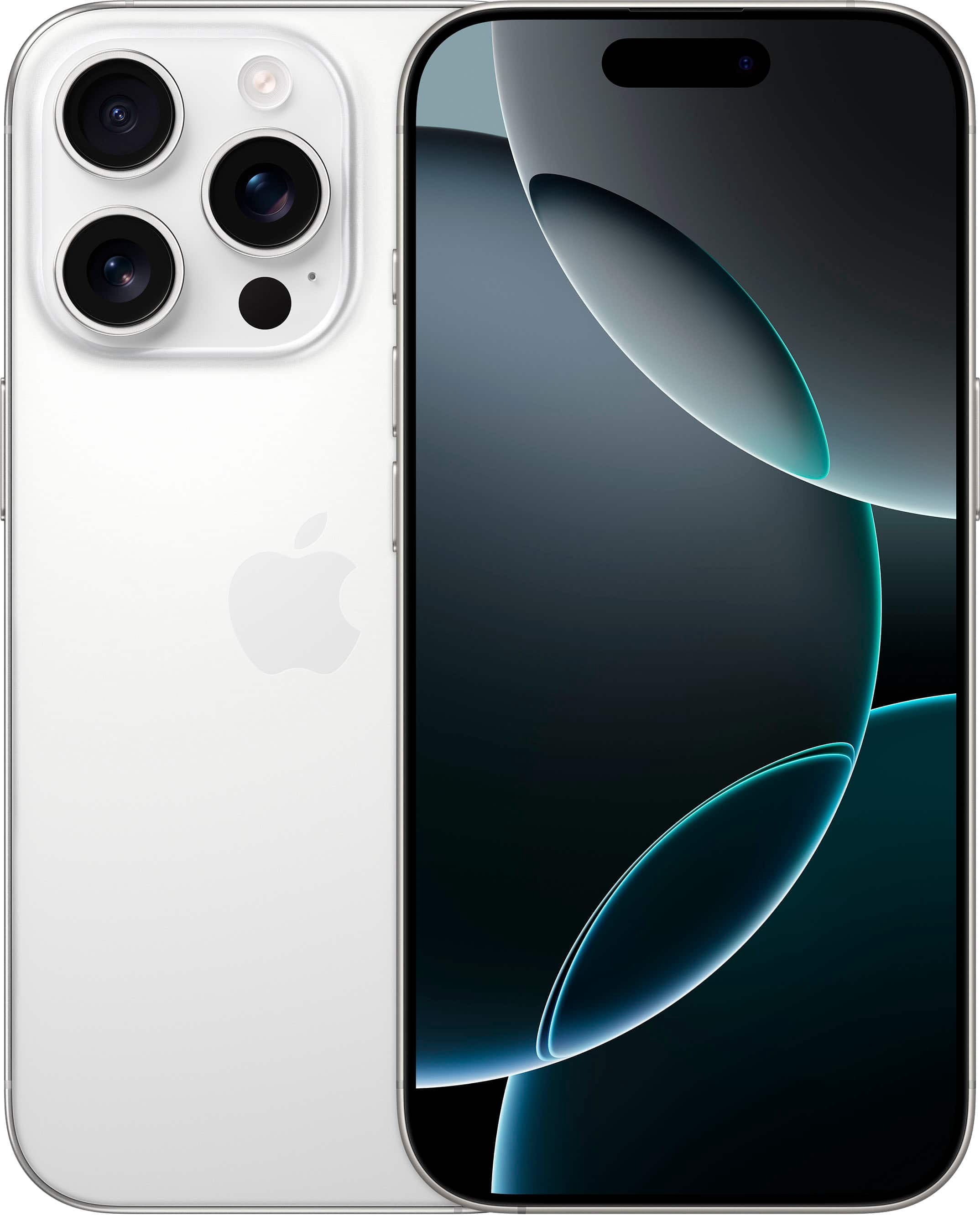 Refurbished Apple iPhone 16 Pro A3083 - eSIM ONLY - (Fully Unlocked) 256GB White Titanium (Grade A)