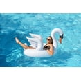 thumbnail image 4 of Bluescape Giant Swan Pool Float, 4 of 6