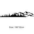 thumbnail image 2 of Yeacher 1 Pcs Universal Vinyl Trees Mountain Forest Graphic Stickers Car Emblem Graphic Emblem Sticker, 2 of 7