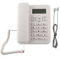 thumbnail image 1 of Business Telephone, LCD Brightness  Adjustable Information Query Household Telephone  For Business For Hotel For Home, 1 of 8