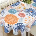 thumbnail image 1 of Oval Tablecloth 60x84in for Oval Table Waterproof Table Cloths for Dining Room Indoor Outdoor Table Cloth, 1 of 5