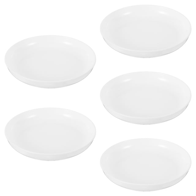 MasteelfCA 5pcs Plate Ink Dish Paint Plate Stationery Imitation Ceramic Painting Art Tray