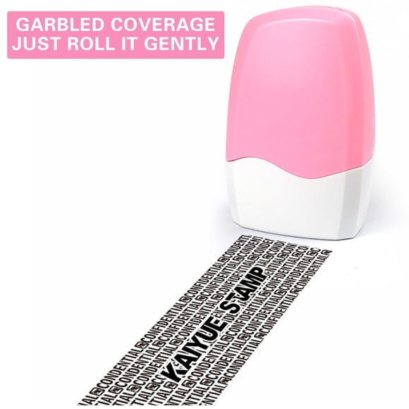 Miogawg Roller Confidential Identity Protection Data Blocker Security Roller For Information Refillable Ink Confidential