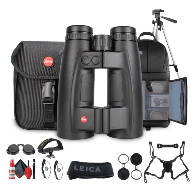Leica 8x56 Geovid Pro Télémètre Robuste Compact Résistant aux Intempéries Jumelles de Chasse - Ensemble