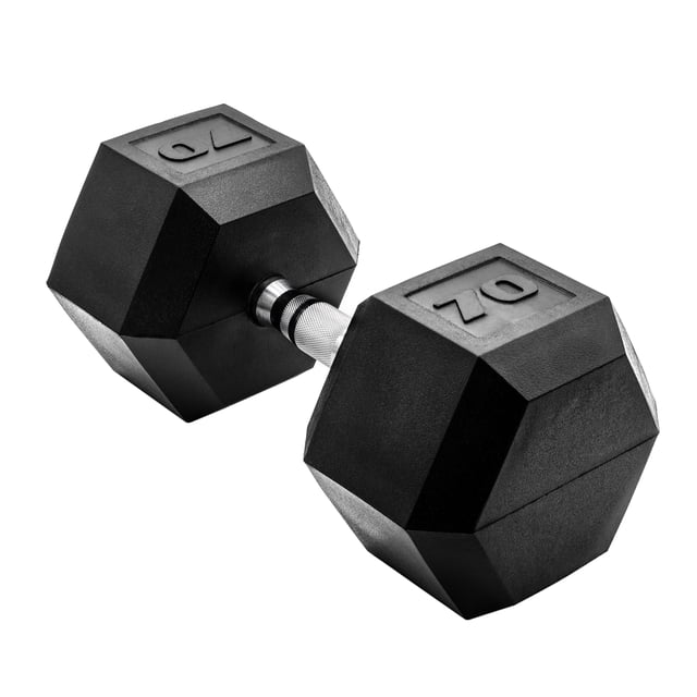 Haltère hexagonale enduite CAP Barbell, Single 3 - 100 lb