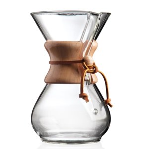 Chemex Pour-Over Cafetière en verre - Classique Series - 6-Cup - Emballage exclusif