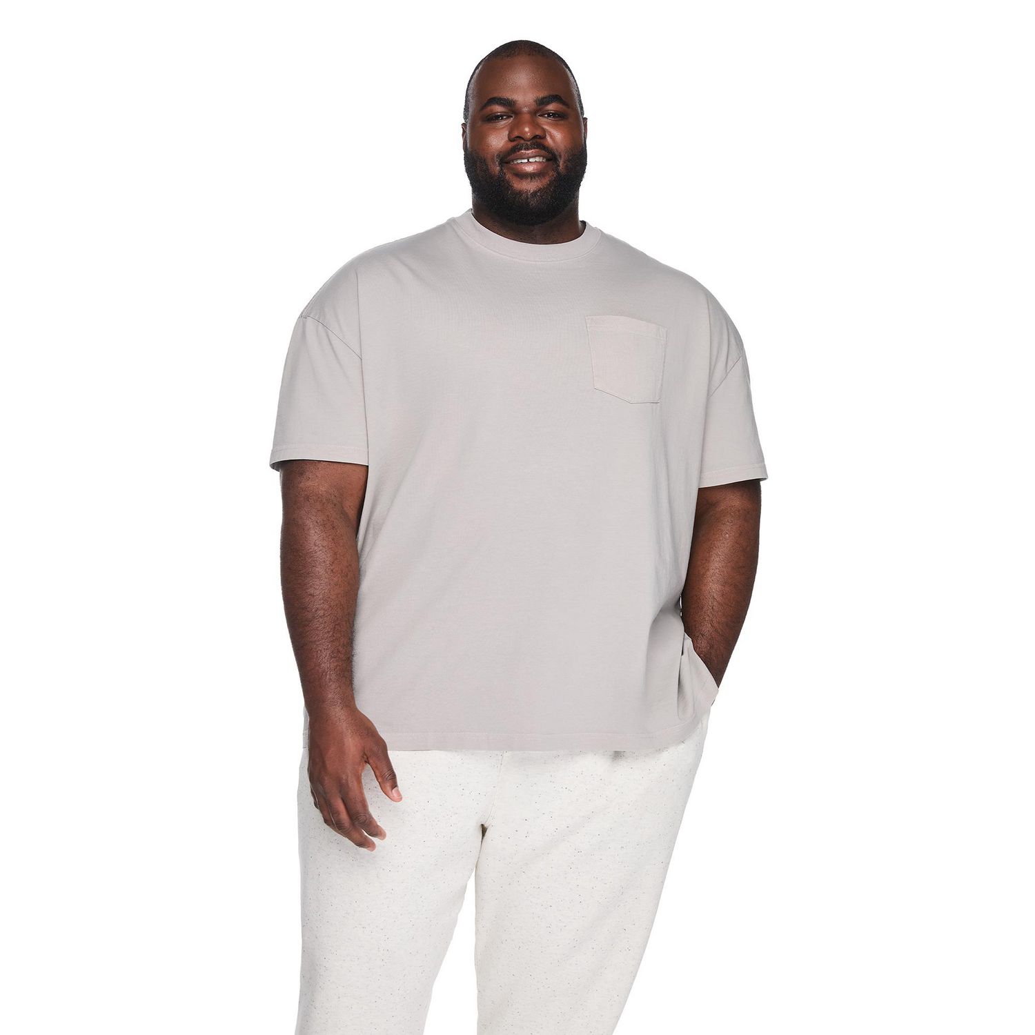 T-shirt à pochette George Plus pour hommes