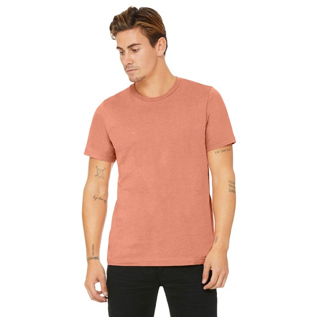Bella + Canvas Unisex Heather CVC T-Shirt
