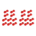 thumbnail image 3 of facefd 1/2/3/5 10 Pcs Clips de Style S pour Câble de Frein Guide de Tuyau de Boucle Vélo Rouge 10 Pcs 2 Pcs, 3 of 6