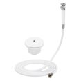 thumbnail image 2 of 316 Stainless Steel PVC Hand Pressed Fine Hole Design Mini Boat Shower Head with Replacement Sprayer, Portable  Resistant for Yacht, RV, Motorhomes, 2 of 7