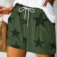 thumbnail image 2 of Plebaso Women's Summer Casual Shorts Printed Drawstring Shorts Lightweight Beach Shorts with Pockets, 2 of 5