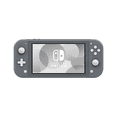 thumbnail image 2 of Nintendo Switch Lite Handheld Console Gray Refurbished Bundle with Super Smash Bros. Ultimate Game, 2 of 6