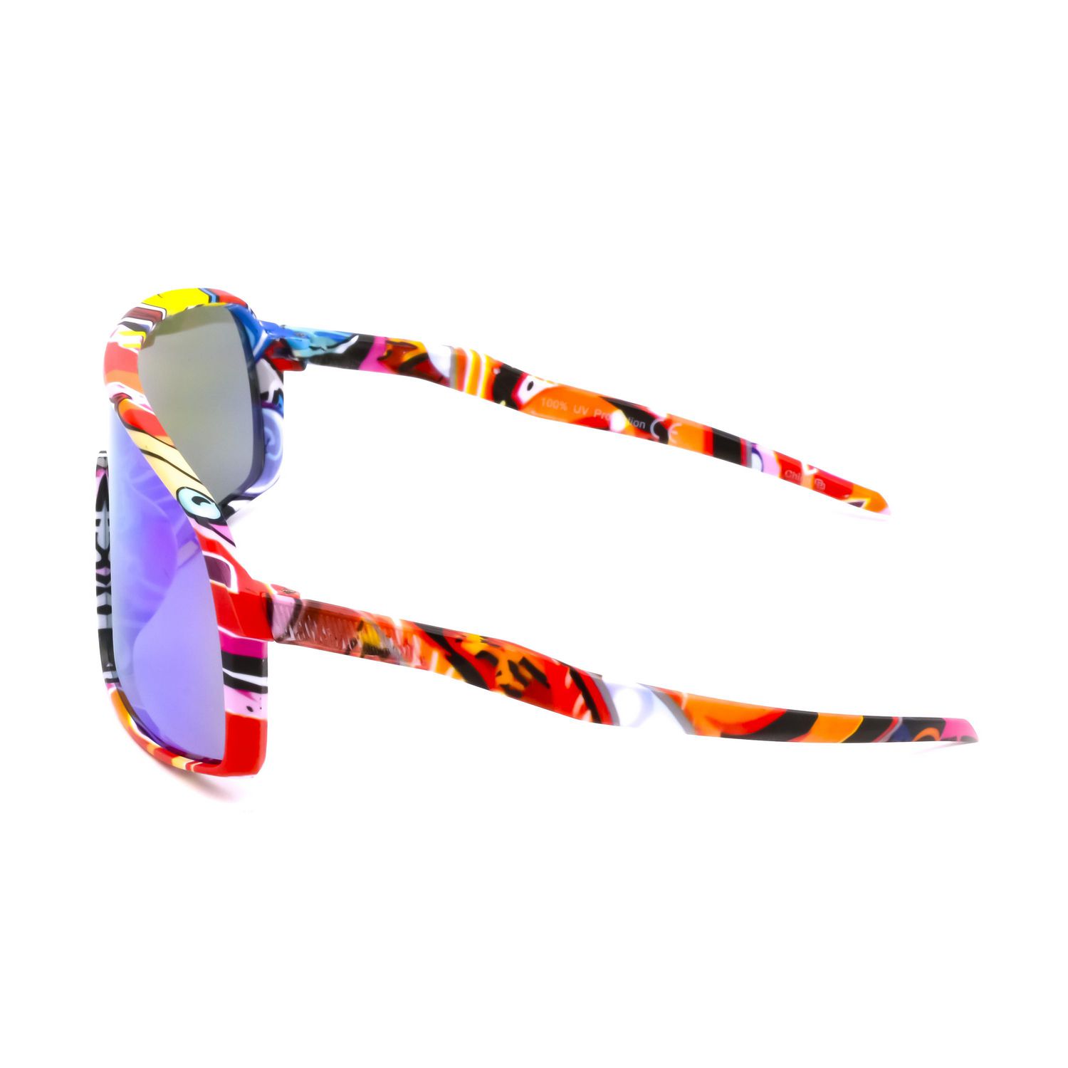 George Kids Boys Cartoon Print Shield Sunglasses