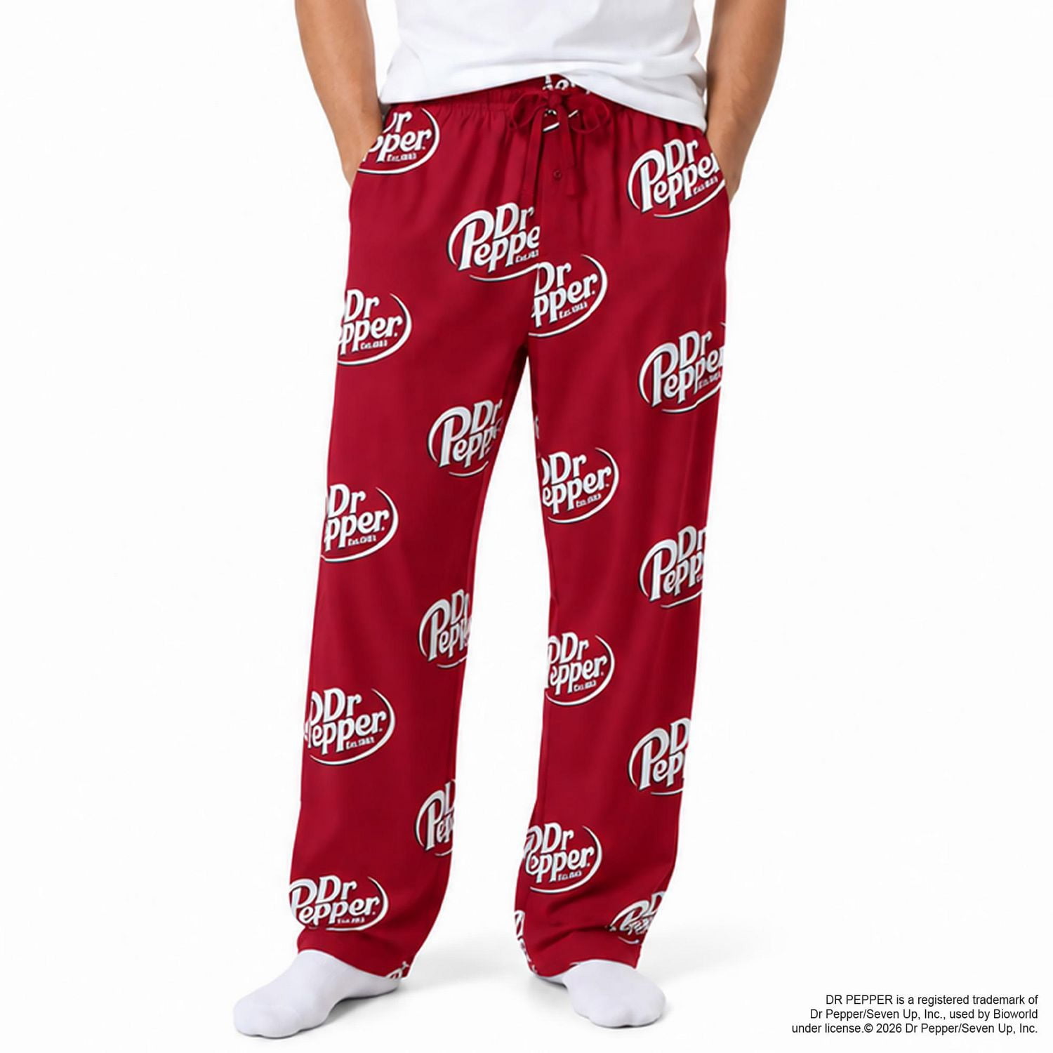 Dr Pepper Men’s Allover Print Lounge Pants