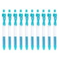 thumbnail image 1 of 10 Pcs Ribbon Retractable Gel Roller Pen Breast Cancer Awareness Ribbon Pen Point Breast Cancer Pens Plastic Gel Ballpoint Pens For Women Gift 10ML, 1 of 4