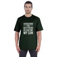 thumbnail image 1 of Inkmeso T-shirt à Col Rond pour Homme, Graphique Imprimé « J'ai Demandé à Dieu Mon Meilleur Ami, Il m'A Envoyé Mon Fils », Tee pour Père Fils Amour, 1 of 7
