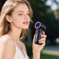 thumbnail image 3 of Portable Rechargeable Handheld Fan With Powerful Airflow For Personal Outdoor Activities And Use Portable Beds Oscillating Fan Loud Wall Clips, 3 of 6