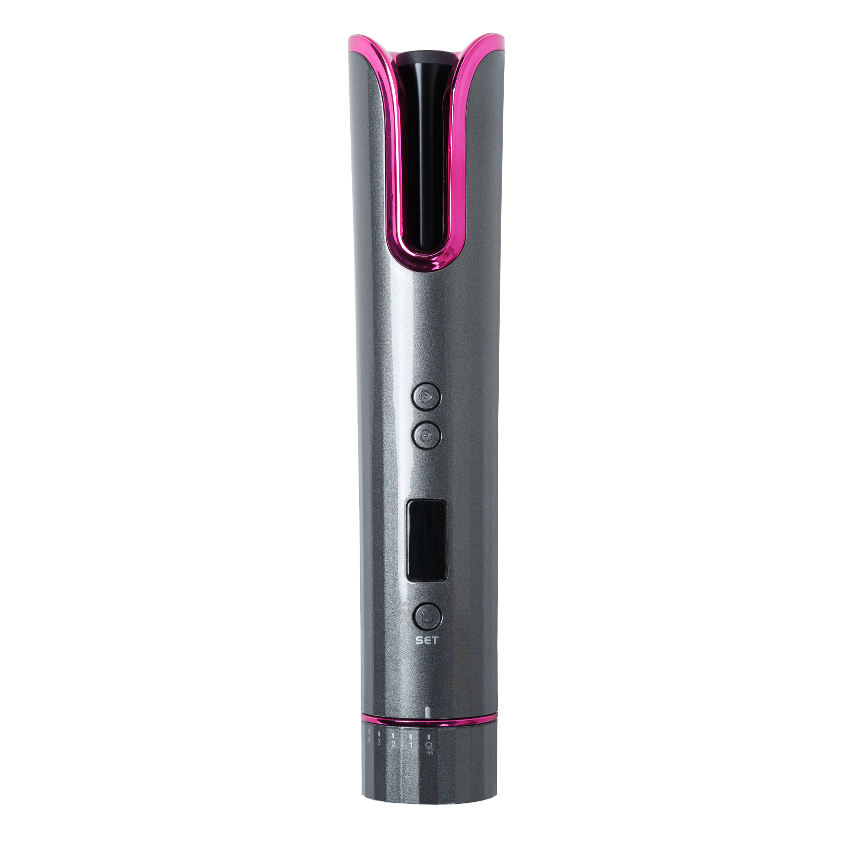 Mistaha Cordless Auto Hair Curler Automatic - Hair Curling Iron Rechargeable Auto Hair Curler with 4 Temperature & 6 Timer Settings LCD Display Rotary On/Off Switch, Portable Curling Wand Styling To