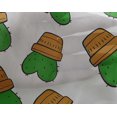 thumbnail image 5 of oneOone Georgette Viscose Green Fabric Cactus Craft Projects Decor Fabric Printed By The Yard 42 Inch Wide, 5 of 5