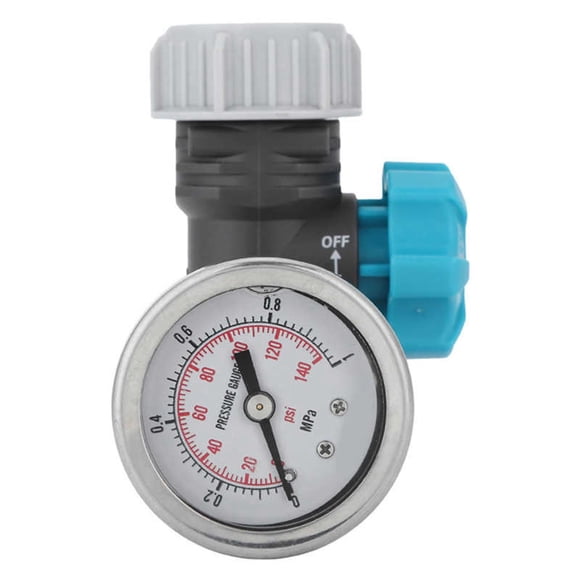 TIMIFIS Pressure Regulator G3/4in Adjustables Water Pressure Regulator Controller with Pressure Gauge Greenhouse Garden Watering Irrigation System Household Tools