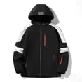 thumbnail image 2 of Timegard Womens Plus Size Softshell Jackets Rain Jacket Lightweight Windbreaker with Hood Hiking Outdoor, 2 of 3