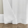 thumbnail image 2 of Mainstays 2-Pack Waffle Semi-Sheer Grommet Window Curtains Panel Pair, 2 of 8