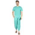 thumbnail image 1 of Inkmeso Ensemble de Pyjama Uni pour Hommes, Manches Courtes, Vêtement de Nuit à Col Rond, Ensemble de Pj, 1 of 7