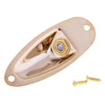 thumbnail image 2 of Milaget Boat Jack Socket Output Plate For ST Sq Electric Guitar Bass - Golden, 2 of 9